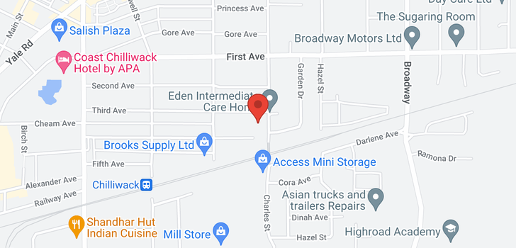 map of 46290 THIRD AVENUE